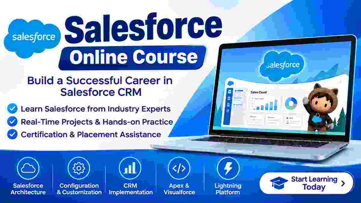 Salesforce Online Course for Beginners and Professionals