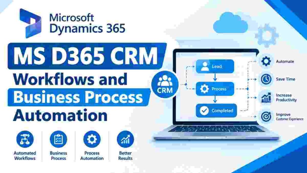 MS D365 CRM online course