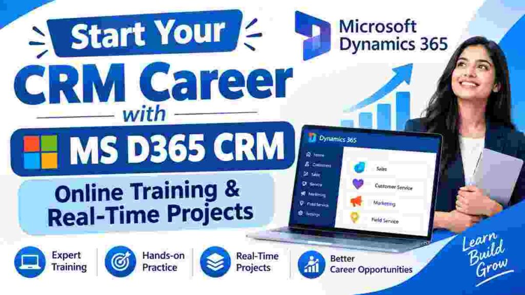 MS D365 CRM online course