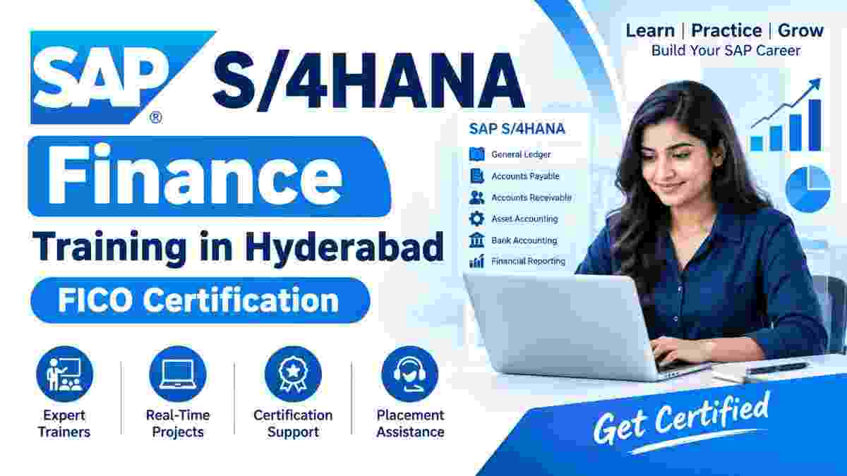 SAP S/4HANA Finance Training in Hyderabad | FICO Certification